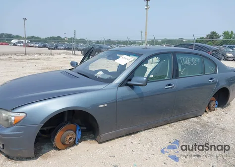 2007 BMW 750Li z USA, uszkodzony, nr VIN WBAHN83567DT69746